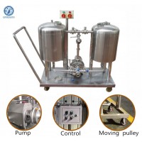 100l cleaning system cips CIP system for beer brewing tanks