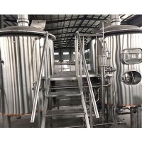 Easy operational stainless steel semi-automatic brewing equipment