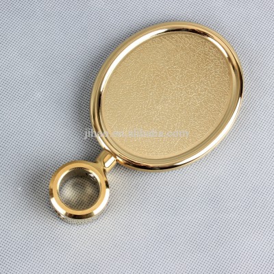 Oval metal badge emblem for beer tap faucet handle