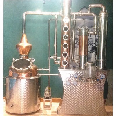 wine distilling equipment, stainless steel ethanol distillation equipment, vodka/ gin alcohol production equipment