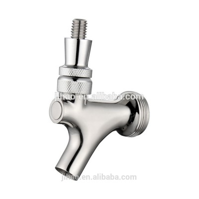 Stainless steel beer faucet