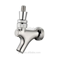 Stainless steel beer faucet