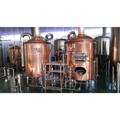 GSTA 1000L bronze craft beer brewing equipment for pub/hotel/small brewery