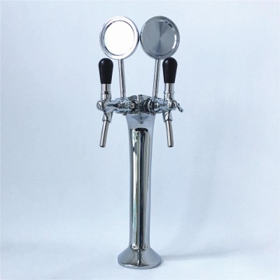 Stainless Steel Beer Dispenser with Beer Tap Wine Cobra Draft Beer Tower for Home Brewing